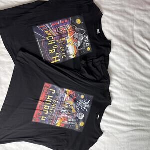 Eric Church Nashville 2019 Nissan Stadium Double Down Poster T-Shirt Set Mens XL